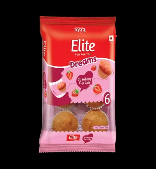 Elite Dream Cupcake -Strawberry 140 g