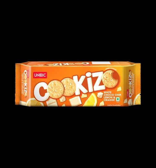 UNIBIC COOKIZO WHITE CHOCO CHIP LEMON & ORANGE 200 g