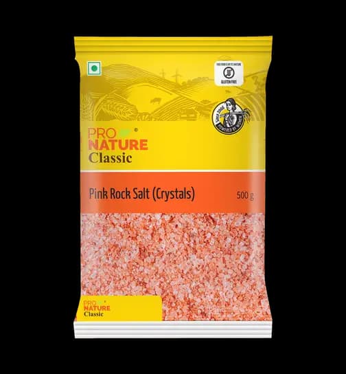 Pro Nature Classic Pink Rock Salt (Crystals) 500 g