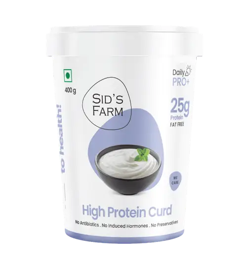Sid's Farm High Protein Curd 400 g