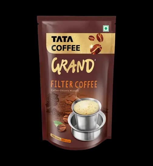 TATA Coffee Grand Filter Coffee Coffee-Chicory Mixture 500 g
