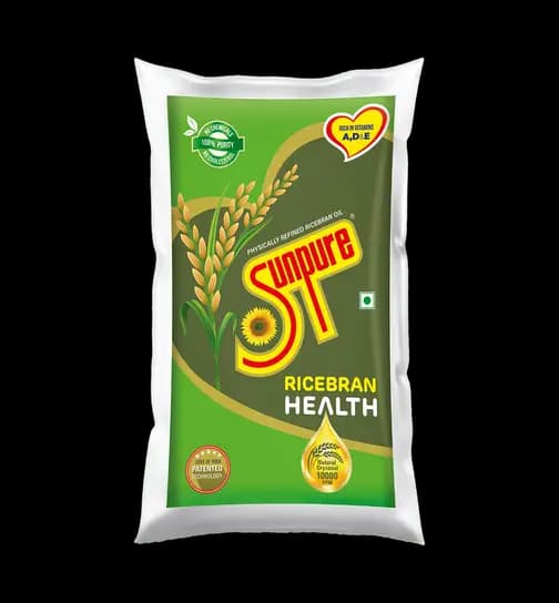 Sunpure Rice Bran Oil 1 ltr