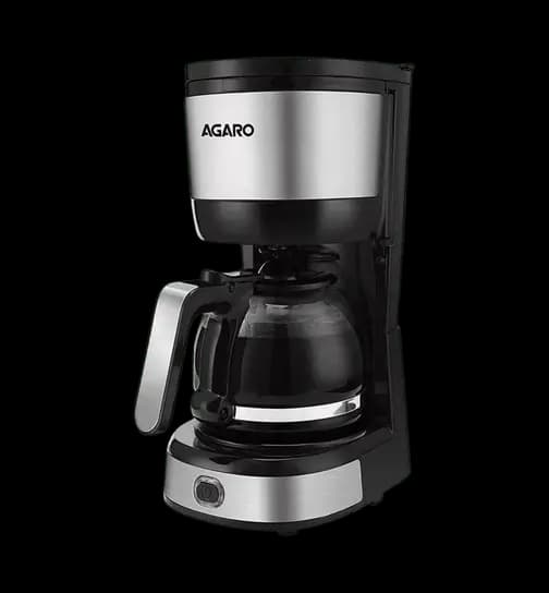 AGARO Royal Drip Coffee Maker, 750W, 600ml (Silver & Black) 1 unit