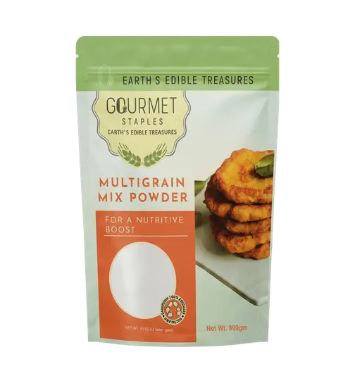 Gourmet Staples Multigrain Mix Flour, Multigrain Mix Atta 900 g