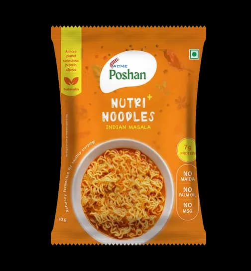Acme Poshan Nutri+ Noodles Indian Masala 70 g