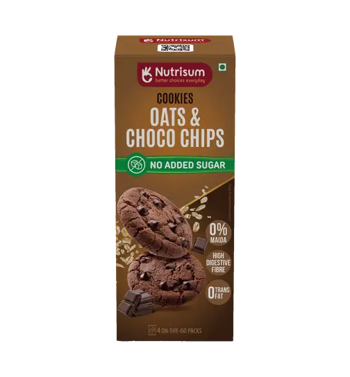 NUTRISUM Oats & Choco Chips Cookies 70 g