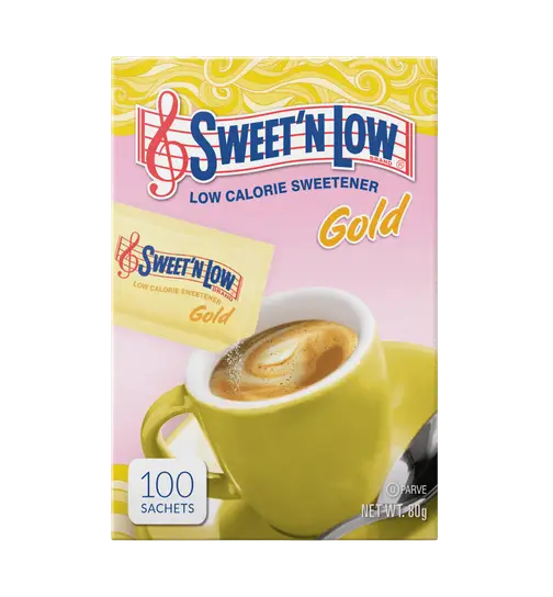 SWEET'n LOW Sugar Substitute Gold Sachets 80 g
