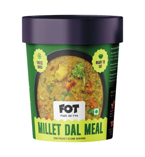 FOT fudz on tym Freeze Dried Millet Dal Meal(Saamai) 65 g