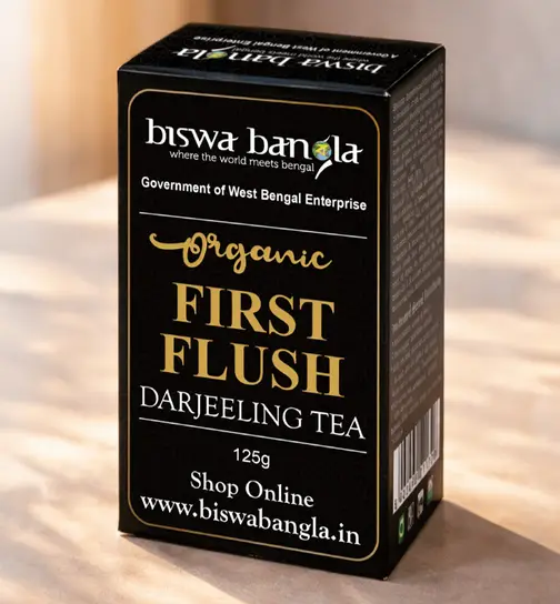 Biswa Bangla Organic First Flush Darjeeling Tea 125 g