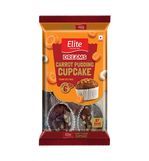 Elite Dreams Carrot Pudding CupCake 150 g