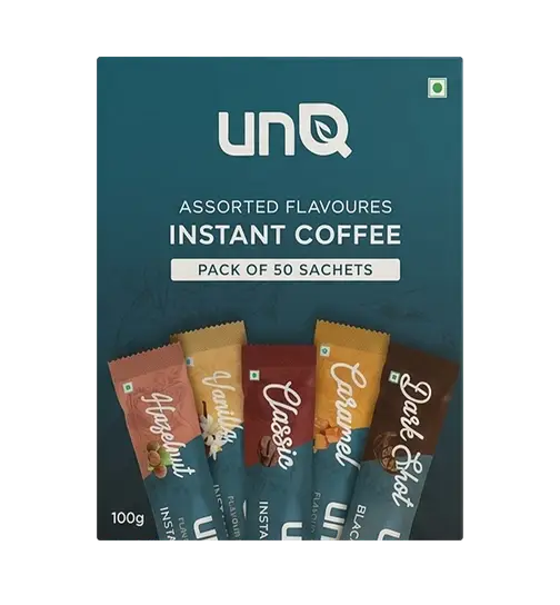 unQ Assorted Smooth Arabica Instant Coffee 100 g