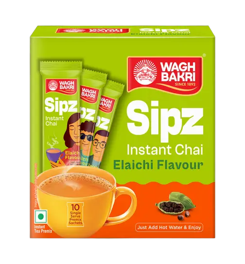 Wagh Bakri Instant Elaichi Tea Premix 140 g