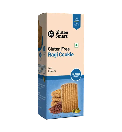Lo Foods Gluten Free Ragi Oats Cookies (Sugar Free Biscuit ,No Maida Millet) 80 g
