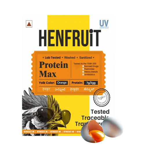Hen Fruit Protein Max Eggs 20 Pieces