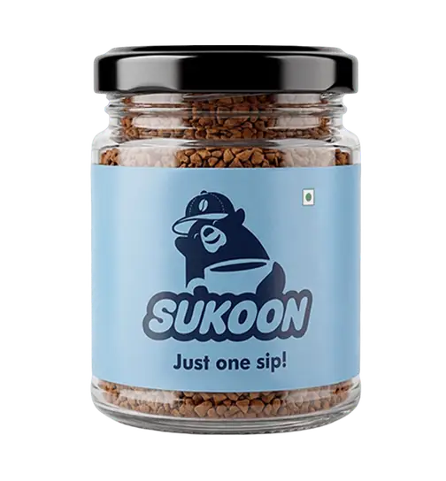 Sukoon Vanilla Vibes Instant Coffee, Smooth Wali Coffee 50 g