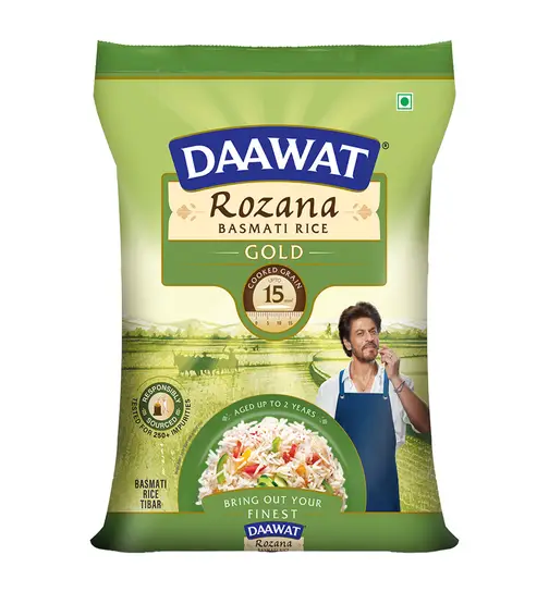 Daawat Basmati Rice - Rozana Gold 1 kg