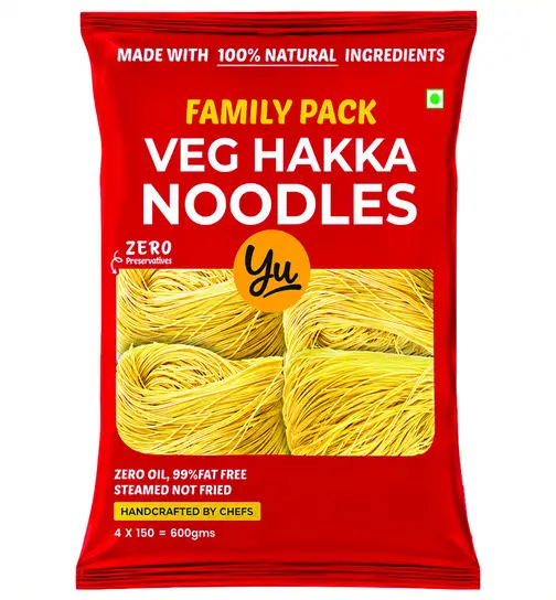 Yu Veg Hakka Noodles - Family Pack 600 g