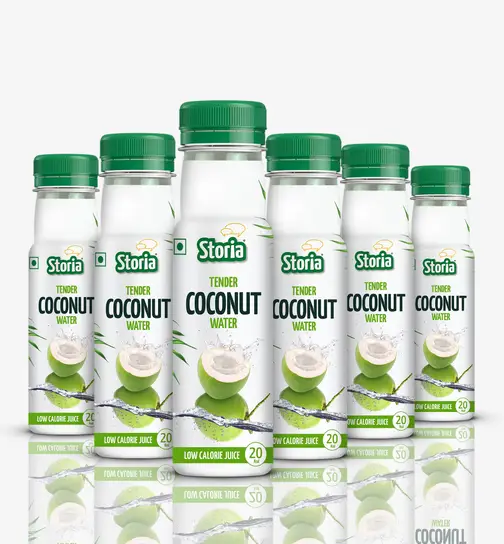 Storia Tender Coconut Water- No Added Sugar (200ml*6 Pieces) 6 Pieces
