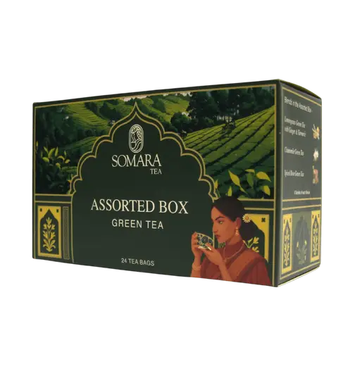 Somara Tea Assorted Green Tea Box 36 g