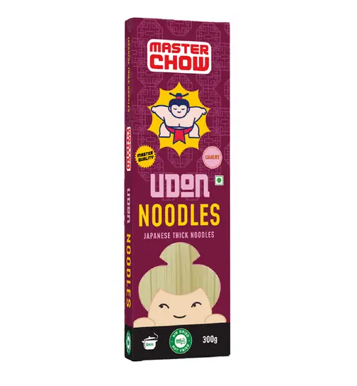 MasterChow Japanese Udon Protein Noodles (11.2g/100g) 300 g x 2