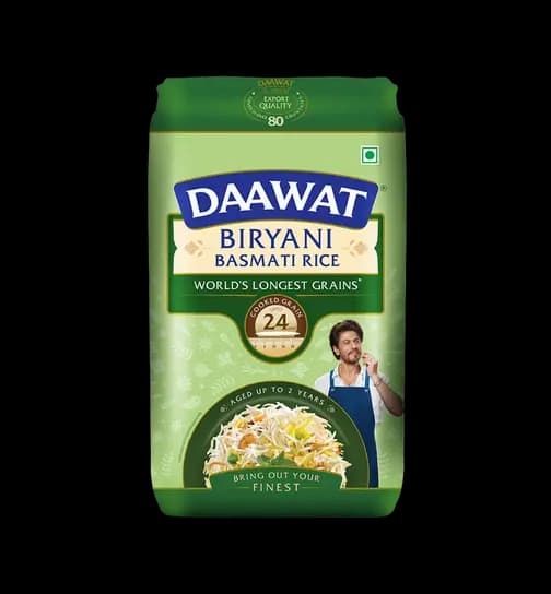 Daawat Biryani Pure Basmati Rice (Extra Long Grain) 500 g