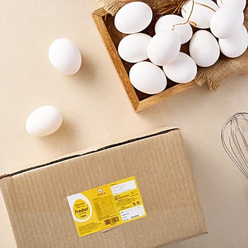 Fresho Farm Eggs Table Tray Medium Antibiotic Residue Free 30 pcs