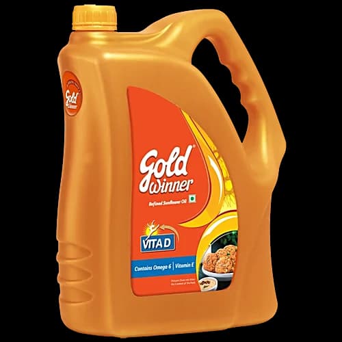 Gold Winner Refined Sunflower Oil 5 l Can