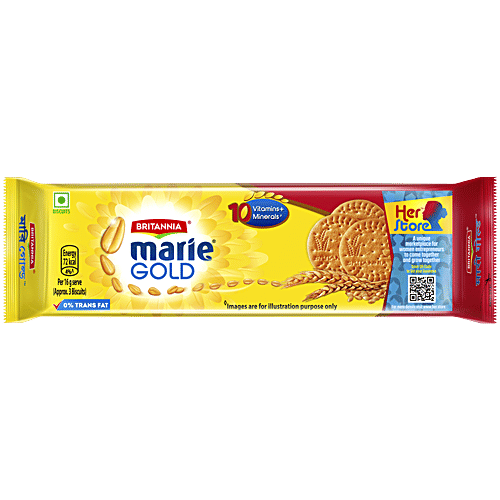Britannia Marie Gold Biscuits Zero Trans Fat 300 g