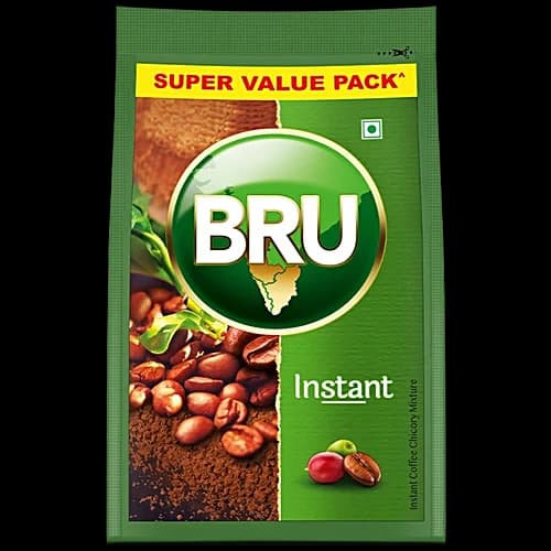 Bru Instant Coffee Chicory Mix Fresh Aromatic No Preservatives 500 g